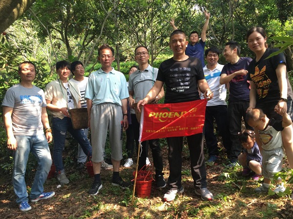 中科博汇员工团建之西山一日游-中科博汇合照